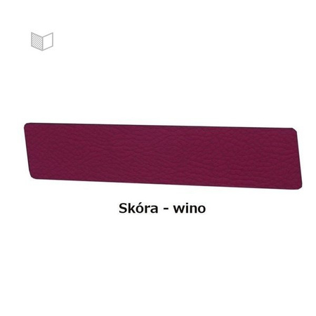 Wstawka M&T do klamek Maximal - skóra wino