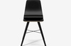 Krzesło Bolia Beaver dining chair - czarny laminat/dąb czarny