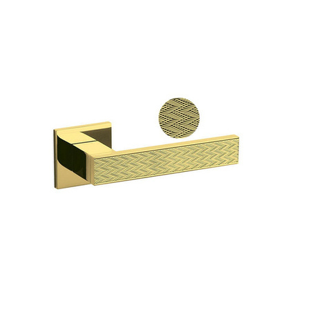 Klamka Olivari Diana Chevron złoty