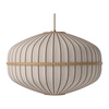 Lampa wisząca Bolia Lucén Pendant - Ellipse Ø60 x H39 cm, oiled oak
