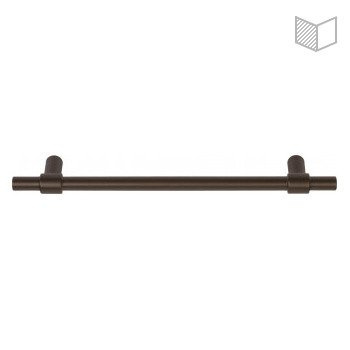 Uchwyt meblowy Formani One - brąz PB195/160