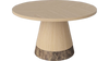 Stolik kawowy Bolia Piro Coffee Table Ø60cm dąb bielony fornir / marmur