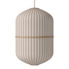 Lampa wisząca Bolia Lucén Pendant - cylinder Ø62 x H92 cm, oiled oak
