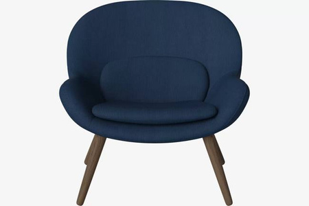 Fotel Bolia Philippa armchair Linea - blue