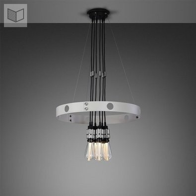 Lampa wisząca Buster+Punch Hero Light - szara/srebrna