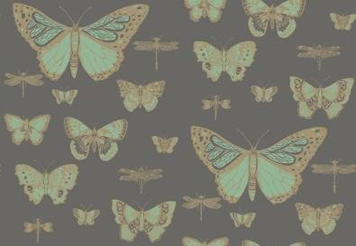 Tapeta Cole&Son Whimsical - Butterflies&Dragonflies 103/15067