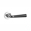 Klamka Aprile Marigold Slim R 7mm - chrom polerowany/czarny