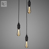 Lampa wisząca Buster + Punch Hooked 3.0 brązowa