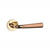 Klamka Aprile Marigold Slim R 7mm - złoty/miedź