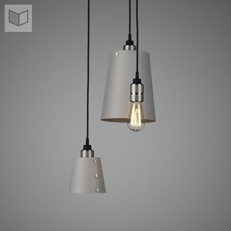Lampa wisząca Buster + Punch Hooked 3.0 Mix szara/srebrna