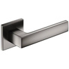 Klamka Corona Focus - Na szyldzie kwadratowym slim, Q SL gunmetal