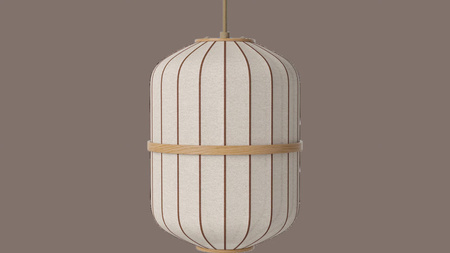 Lampa wisząca Bolia Lucén Pendant - cylinder Ø28 x H37,5 cm, oiled oak