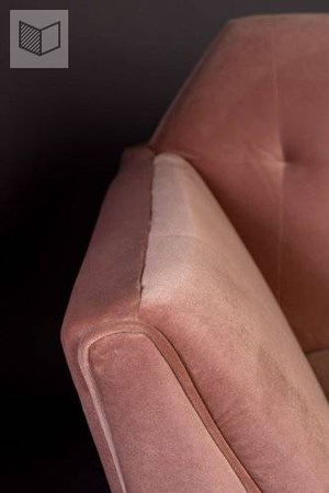Sofa Dutchbone Kate różowa