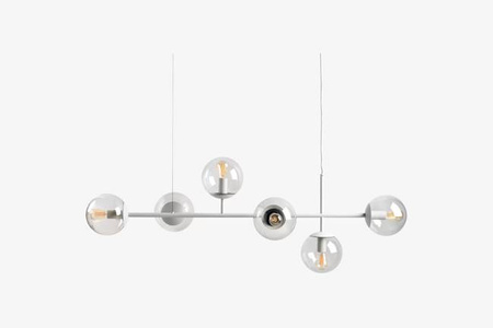 Lampa wisząca Bolia Orb - szary