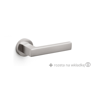 Klamka Olivari Planet stal nierdzewna + rozeta na wkładkę