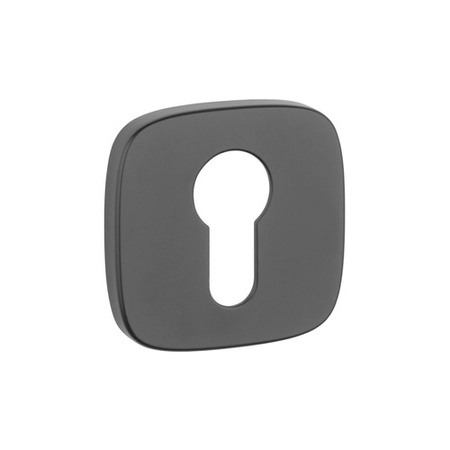 Rozeta APRILE QR SLIM 7MM BK - czarny matowy PZ