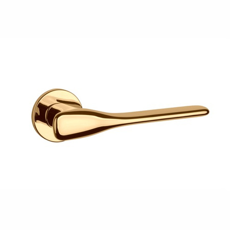 Klamka Aprile Orchide Slim R 7mm - złoty