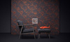 Tapeta Arte Moooi Wallcovering Tokyo Blue - Indigo Macaque MO3001