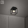 Kinkiet Buster+Punch Caged Wall 1.0 S - czarny marmur