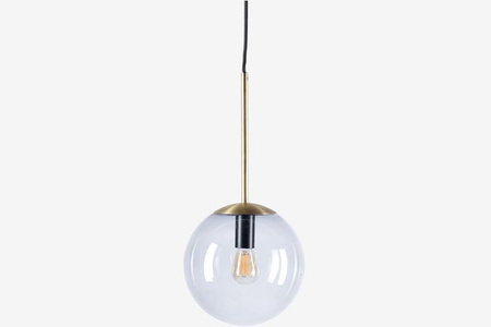 Lampa wisząca Bolia Orb 20cm - mosiądz