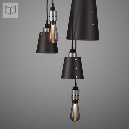 Lampa wisząca Buster + Punch Hooked 6.0 Mix grafitowa/srebrna