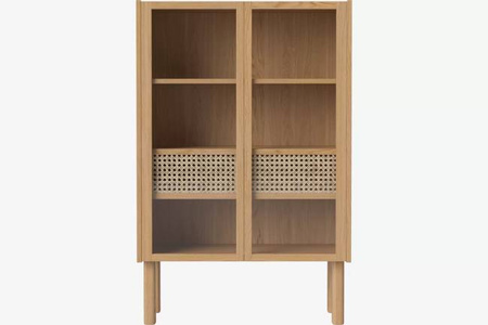Komoda Bolia Cana Highboard - Low - dąb 