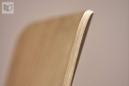 Krzesło Bolia Palm veneer lounge chair - orzech olejowany