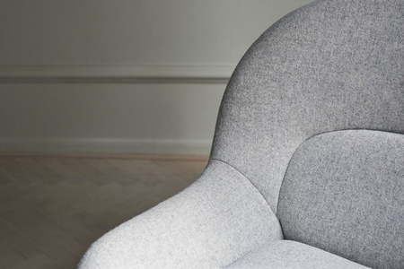 Fotel Bolia Philippa armchair Linea - blue