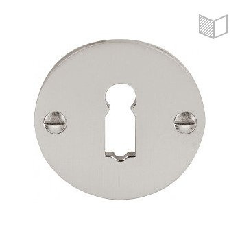 Rozeta Formani Timeless okrągła na klucz MSN50 nielakierowany mosiądz