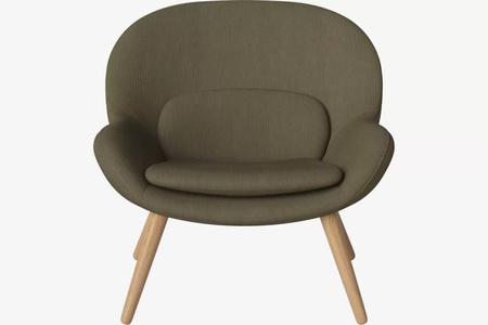 Fotel Bolia Philippa armchair Linea - green