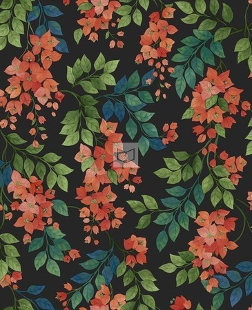 Tapeta Cole&Son Seville - Bougainvillea 117/6017