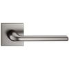 Klamka Corona Scandi - Na szyldzie kwadratowym, gunmetal