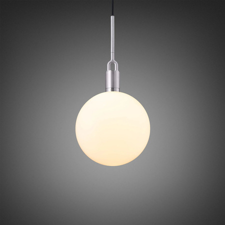 Lampa wisząca Buster+Punch Forked Pendant Globe Opal Large srebrna/opal