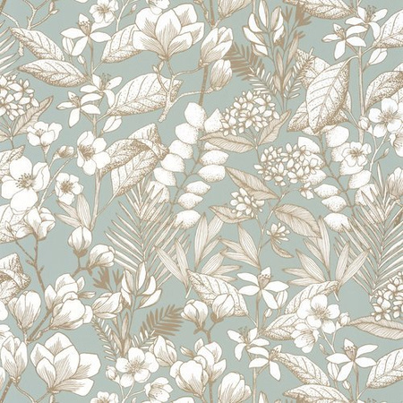 Tapeta Caselio Only Blue - Lovely Field 102656026