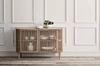 Komoda Bolia Cord Sideboard - czarny dąb
