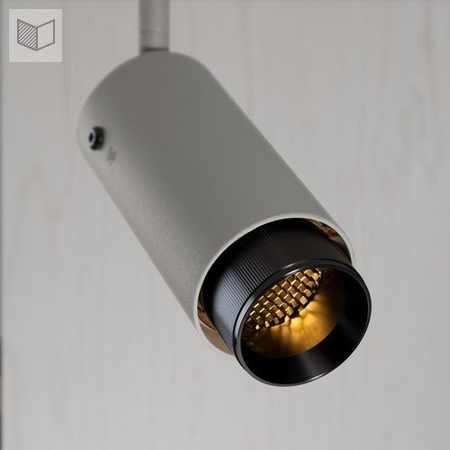 Reflektor Buster + Punch Exhaust Spot linear szary/gun metal