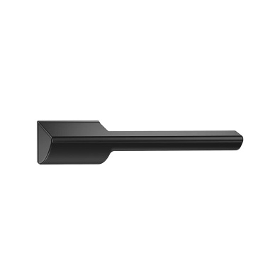 Klamka Corona Horizon z szyldem ukrytym RT, czarna