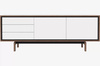Komoda Bolia Floow sideboard - biały/orzech