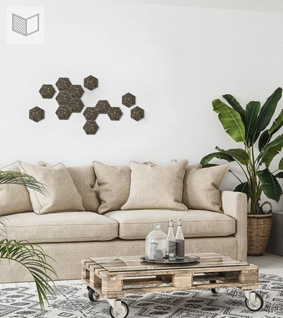 Dekoracja ścienna Pap Deco - Skim
