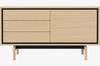 Komoda Bolia Floow sideboard small - dąb bielony