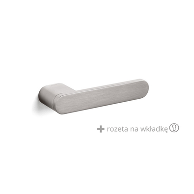 Klamka Olivari Radial stal nierdzewna + rozeta na wkładkę