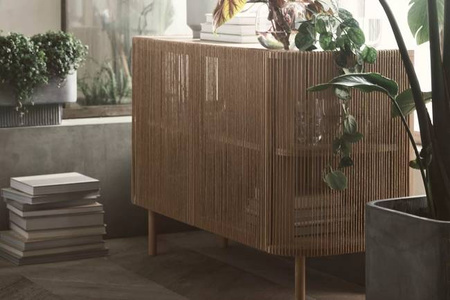 Komoda Bolia Cord Sideboard - ciemny dąb