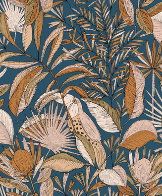 Tapeta Caselio Nos Gravures - Jardin De Bel Air 103016459