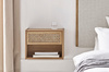  Szafka Bolia Cana Bedside Table H36 cm - dąb bielony