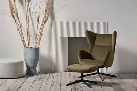 Fotel Bolia Solo na czarnych nogach Ascot - beige