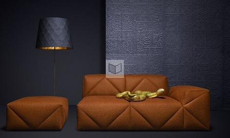 Tapeta Arte Moooi Wallcovering Tokyo Blue - Shoji Blossom MO3030