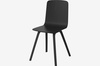 Krzesło Bolia Palm veneer dining chair - dąb czarny