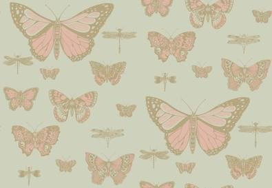 Tapeta Cole&Son Whimsical - Butterflies&Dragonflies 103/15063