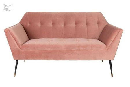 Sofa Dutchbone Kate różowa