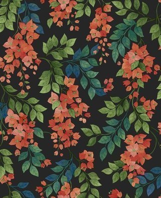 Tapeta Cole&Son Seville - Bougainvillea 117/6017